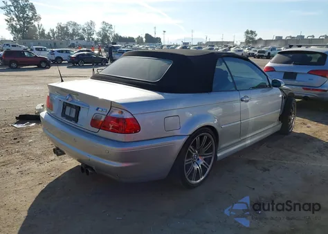 2002 BMW M3 z USA, uszkodzony, nr VIN WBSBR93472EX24039